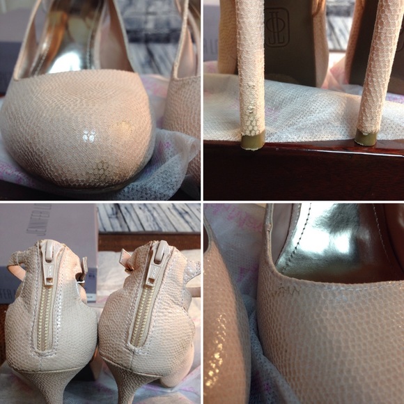 Blush Pink Jennifer Lopez Heels Size 8 Med. - Picture 7 of 8